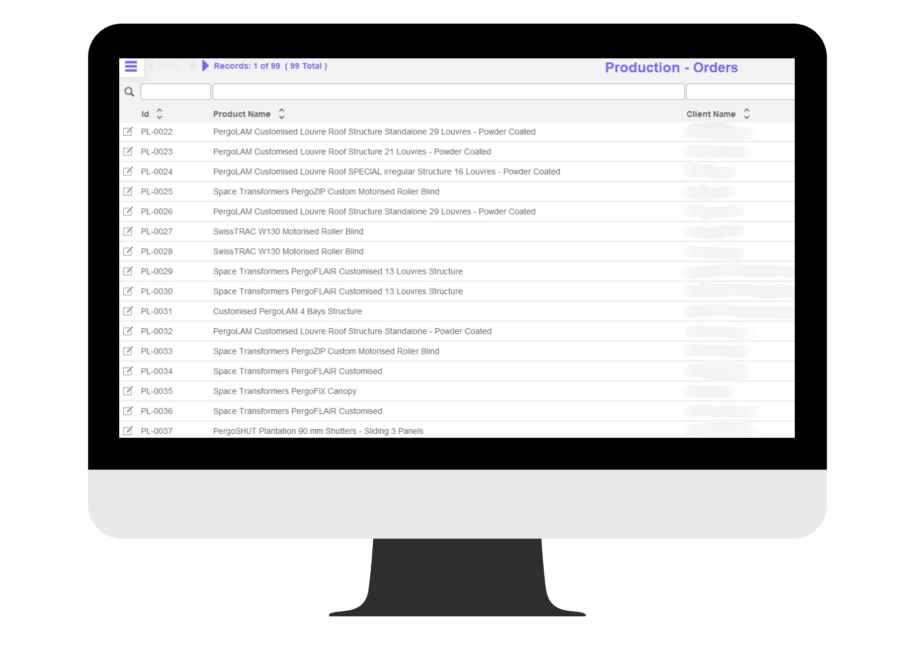 manage production